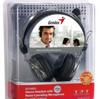 Genius headset HS-04SU Luxury WITH NOISE-CANCELLING MICROPHONE