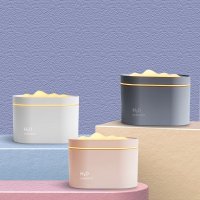 Cute Snow Mountain Shape 800ml Double Nozzle Spray USB Air Humidifier(Multicolor)