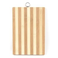  Bamboo Cutting Board With Metal Hook 24x34cm
