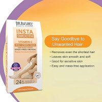 DR.Rashel Insta Smooth Vitamin C Wax Strips Pack For Face & Body(24 Wax Strips)