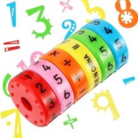 Magnetic Arithmetic Learning Toys, Intelligence Brain Developing Toy Math Blocks