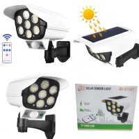 SOLAR SENSOR LIGHT SECURITY CAMERA TYPE 77 LED WIRELESS OUTDOOR LIGHT IP66 WATERPROOF