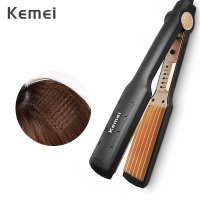 Kemei KM-472 Professional Hair Crimper - Black