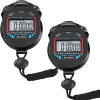 Professional Digital Stopwatch Timer with Alarm for Sports and Fitness Coaches