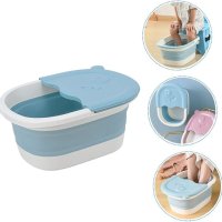 Folding Foot Bath, Massage Foot Bath Basin, Folding Foot Wash Bucket