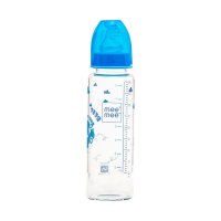 Heat Resistant Hi Transparency Standard Neck 9oz 250ml Glass Baby Feeding Bottles