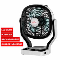 Bright Rechargeable Mini Fan With Light BR66RC