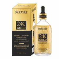 DR.RASHEL 24K Gold Radiance & Anti Aging Premier Serum Helps to Remove Wrinkles | Brighten Skin While Giving Skin | A Youthful-looking Glow