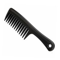 Jumbo Comb Hair Combs, Black Wide Tooth Comb Detangling Hair Brush