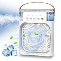2 in 1 Air Conditioner Humidifier 3 Speed Air Cooling Fan Humidifies Portable Air Conditioner Fan