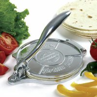 20cm Premium Tortilla Press Flat Bread Maker Taco Roti Chapati Health Food Pastry