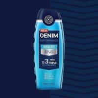 Denim Vitality Body & Face Wash 400-Ml