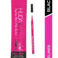 HUDA Beauty Eyeliner in Black gel. dazzling black eyeliner