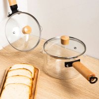 Single Handle Soup Glass Pot 1.8L