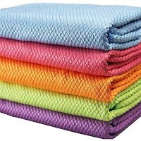 Presale Fish Scale Microfiber Polishing Cleaning Cloth (5pcs)12x12 inches