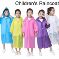 Transparent Rain Coat For Kids