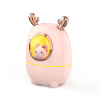 Portable Mini Humidifier USB Cool Mist Ultrasonic Humidifier with Water Bottle Premium Humidifying Unit with Whisper-Quiet Opera