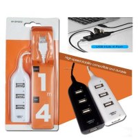 4 Ports USB Hub Portable USB 2.0/1.1 USB Splitter USB Extender Supports Charging For Desktop PC Computer And Laptop
