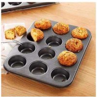 12 Hole Non Stick Cupcake & Muffin baking tray