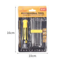Iron spider Multi Purpose Professional 6 in 1 Screwdriver set